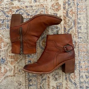 Frye Zip Bootie